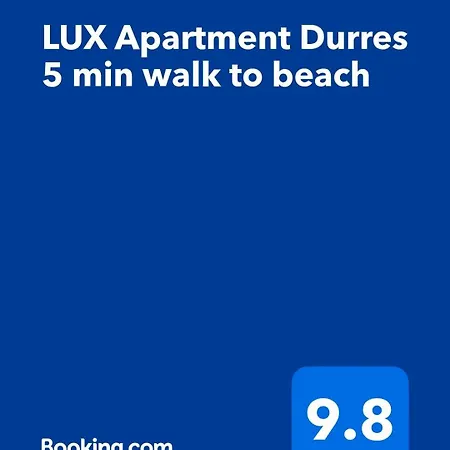 Lux 5 Min Walk To 아파트 Durrës